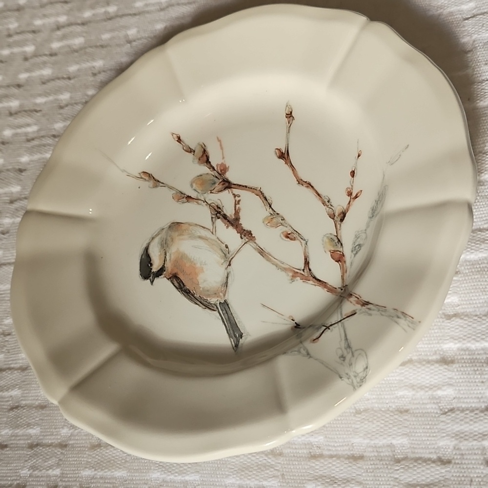 1 Gien Dessert Plate 6.5 Inches Round Perfect Condition - Picture 4 of 4